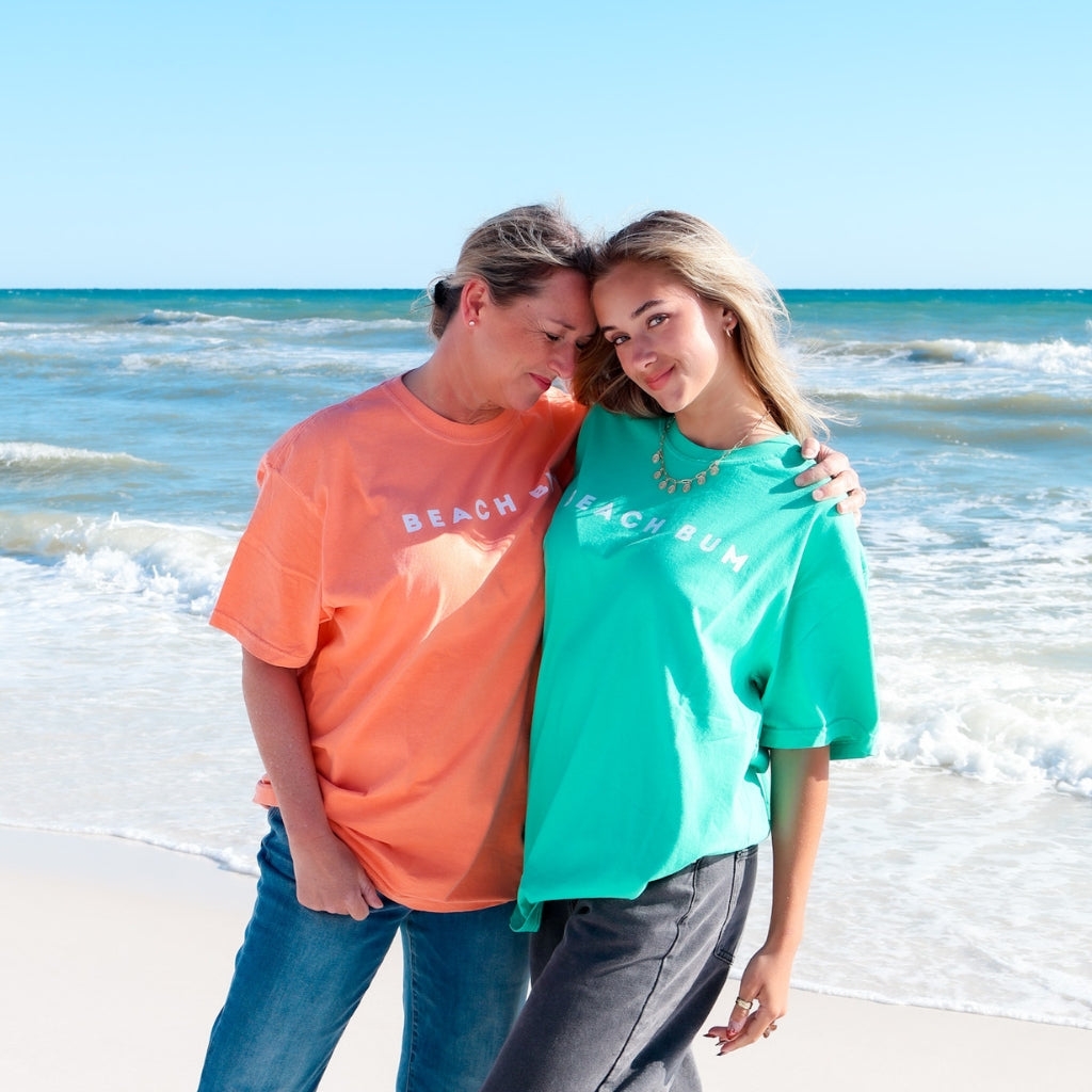 beach bum hangout tee {comfort colors}