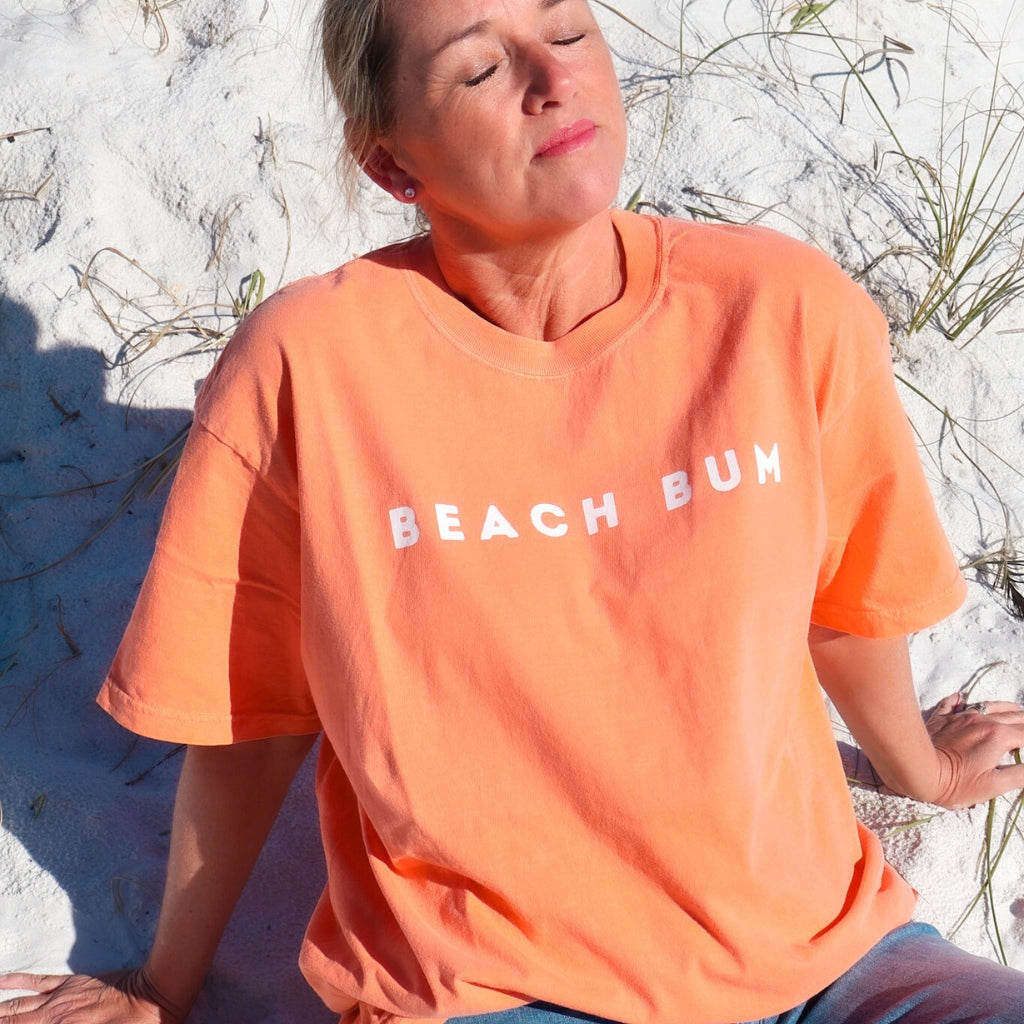 beach bum hangout tee {comfort colors}