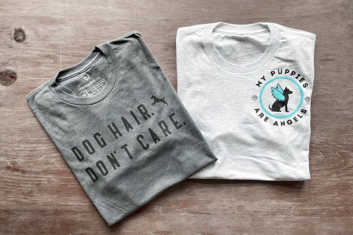 dog mom long sleeve tee