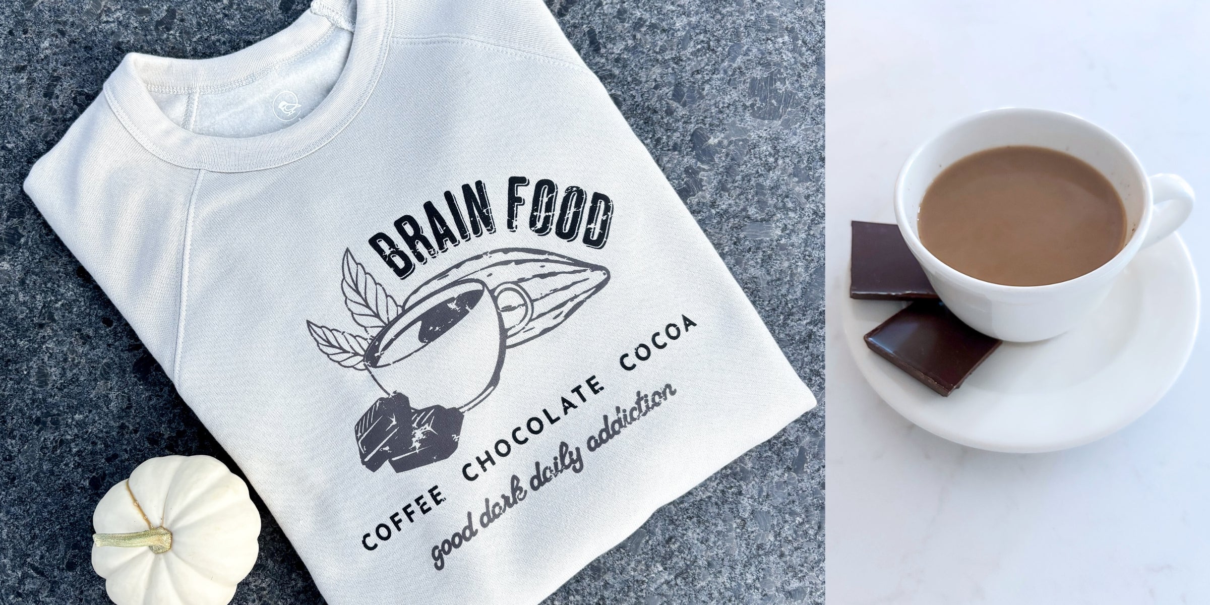 nourish to flourish green crew sweatshirt unisex sizes.