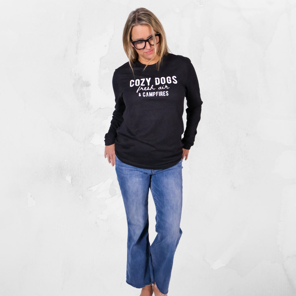 COZY DOGS long sleeve tee