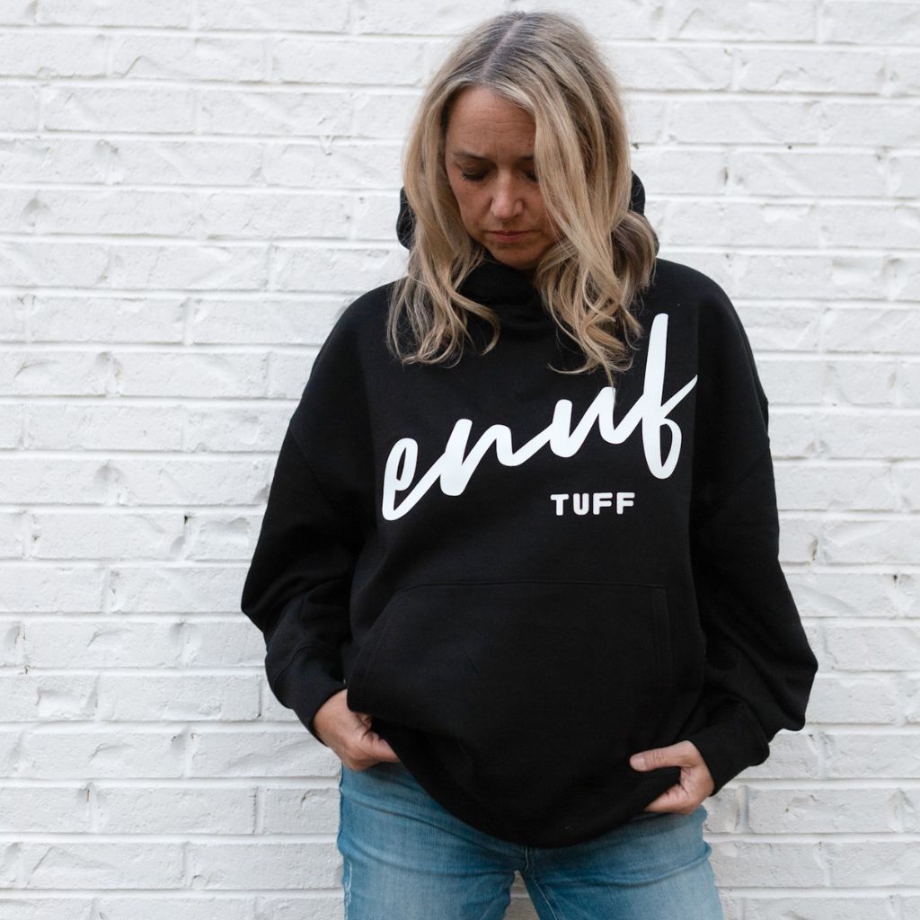 ENUF TUFF relaxed organic blend hoodie