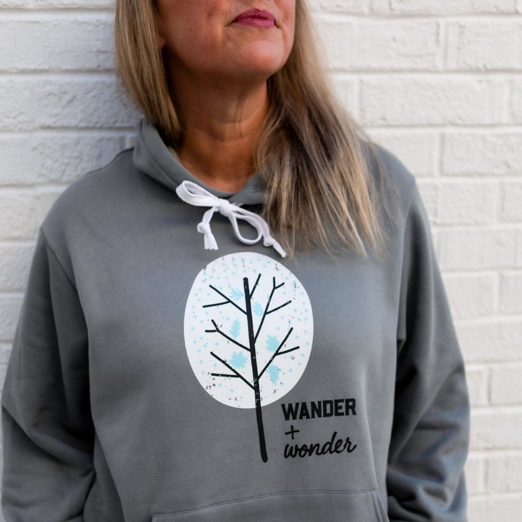 wander & wonder super soft loungie hoodie