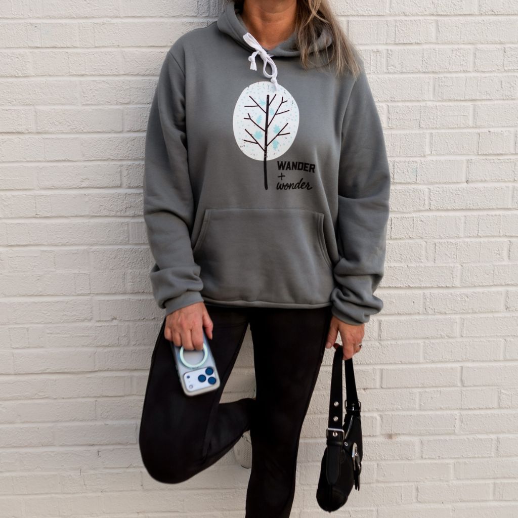 wander & wonder super soft loungie hoodie