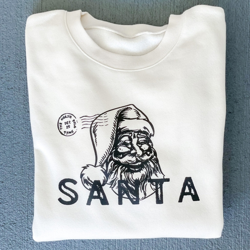 SANTA vintage COZY sweatshirt