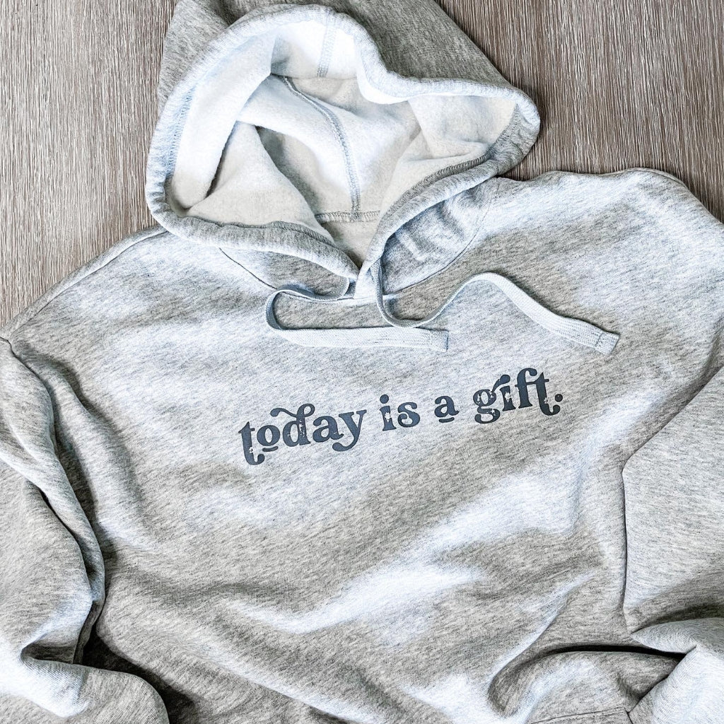 today is a gift eco hoodie